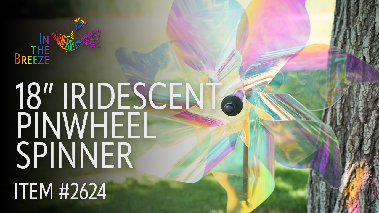 Amazon.com: In the Breeze 2624 — 18-inch Iridescent Pinwheel